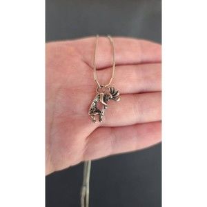 925 Kokopelli Pendant Necklace